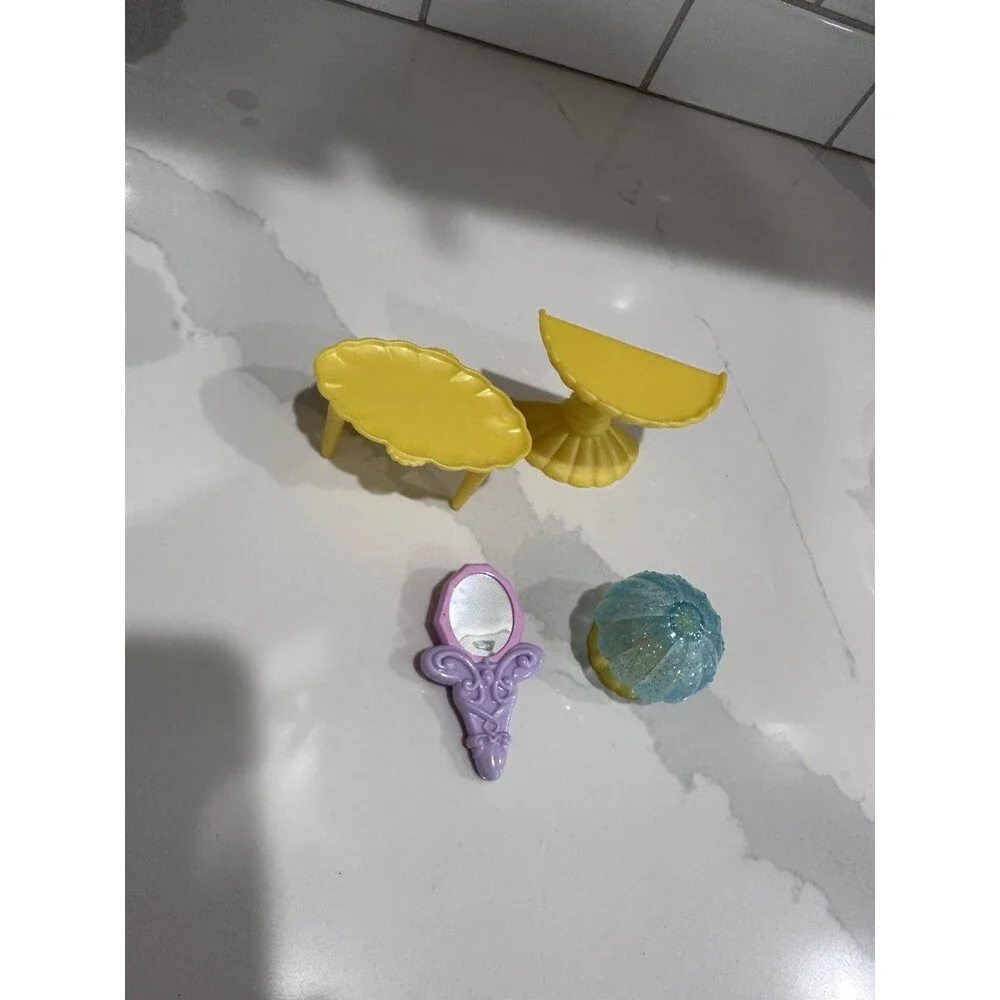 Rare Vintage Retro Disney little mermaid Ariel Purple shell bed Princess Y2K Set